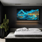 Waves of Light Over Rio de Janeiro (12"H x 24"W x 0.13"D)