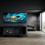 Waves of Light Over Toronto (12"H x 24"W x 0.13"D)