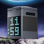 3-in-1 Speaker, Wireless Charger & Alarm Clock w/ Pixel Display