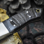 The Vortex Blade // American Tanto // Black Sheep Horn