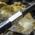 The Vortex Blade // American Tanto // Black Sheep Horn