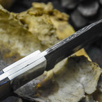 The Wlidland Razor // Clip Point // White Sheep Horn