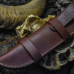 The Vortex Blade // American Tanto // Black Sheep Horn