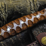 The Deepwood Ripper // Straight Back // Sculptured Rose Wood