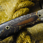 The Phantom Tusk // Straight Back // Pine Cone Epoxy Resin