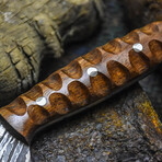 The Deepwood Ripper // Straight Back // Sculptured Rose Wood