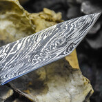 The Vortex Blade // American Tanto // Black Sheep Horn