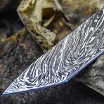 The Vortex Blade // American Tanto // Black Sheep Horn