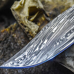 The Wlidland Razor // Clip Point // White Sheep Horn