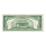 1929 $ 5 MUTUAL NATIONAL BANK OF CHICAGO ILLINOIS # 284