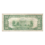 1929 $ 20 CHASE NATIONAL BANK OF THE CITY OF NEW YORK NEW YORK # 233