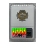 1942 D Jefferson Nickel NGC MS 66 WOLRD WAR II NICKEL with RAINBOW TONING # 008