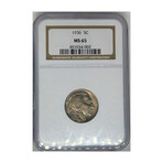 1936 P Buffalo Nickel NGC MS 65 # 002