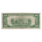 1929 $ 20 COMMERCIAL NATIONAL BANK OF WASHINGTON DISTRICT OF COLUMBIA # 996