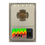 1947 D Jefferson Nickel RAINBOW TONING NGC MS 66 # 009