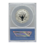 2018 S Silver Kennedy Half Dollar 50th Anniversary ANACS MS 70 REVERSE PROOF # 420