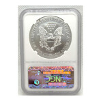 2011 S Silver Eagle NGC MS 70 EARLY RELEASES Golden Gate Bridge Label # 009