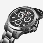 Longines Conquest Chronograph Quartz // L37024566 // New