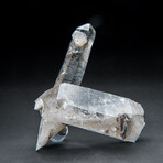 Genuine Clear Quartz Crystal Cluster Point from Brazil