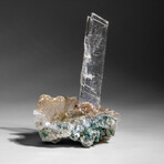 Gypsum Var. Selenite on Matrix from Rio Grande do Sul, Brazil