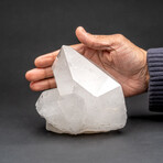 Genuine Clear Quartz Crystal Cluster from Brazil // 3.6 lbs