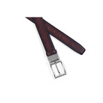 Bari Belt Leather // Brown Antique (34)