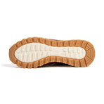 Edward Runner Leather & Suede Sneaker // Cognac + Navy (US: 11)