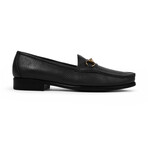 Lucca Leather Bit Loafer // Black (US: 7)