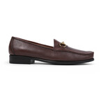 Lucca Leather Bit Loafer // Dark Brown (US: 8.5)