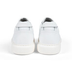 Lucas Laceless Leather Sneaker // White (US: 9)
