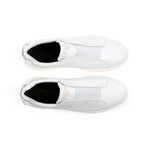 Lucas Laceless Leather Sneaker // White (US: 9)