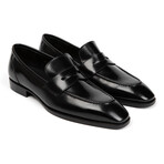 Belmont Patent Leather Penny Loafer // Black Onyx (US: 7)