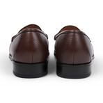 Lucca Leather Bit Loafer // Dark Brown (US: 8.5)