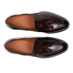 Camden Leather Tassel Loafer // Cafe Noir Brown (UK: 7)