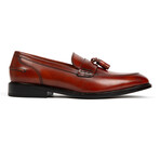 Riverton Leather Tassel Loafer // Sienna Rouge Tan (US: 7)