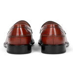 Riverton Leather Tassel Loafer // Sienna Rouge Tan (US: 7)