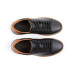 Paul Leather Sneaker // Black (US: 10)