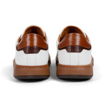 Paul Leather Sneaker// White (US: 9)