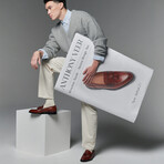 Riverton Leather Tassel Loafer // Sienna Rouge Tan (US: 7)