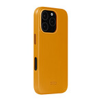 Clop Leather Magnetic Case // iPhone 16 Pro (Raven)