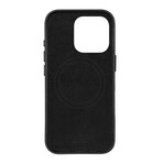 Clop Leather Magnetic Case // iPhone 16 Pro (Raven)