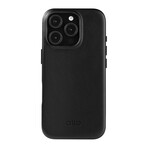 Clop Leather Magnetic Case // iPhone 16 Pro (Raven)