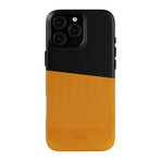 Herring Leather Magnetic Case // iPhone 16 Pro Max (Caramel)