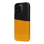 Metro Leather Wallet Case // iPhone 16 Pro Max (Caramel/Raven)