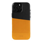 Metro Leather Wallet Case // iPhone 16 Pro Max (Caramel/Raven)