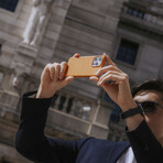 Clop Leather Magnetic Case // iPhone 16 Pro (Raven)