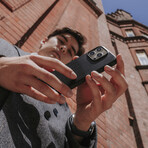 Herring Leather Magnetic Case // iPhone 16 Pro (Caramel)