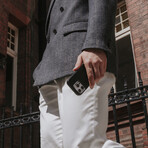 Herring Leather Magnetic Case // iPhone 16 Pro (Caramel)