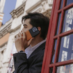 Metro Leather Wallet Case // iPhone 16 Pro (Caramel/Raven)