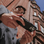 Herring Leather Magnetic Case // iPhone 16 Pro Max (Caramel)